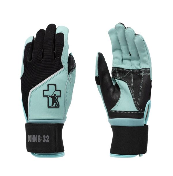 Liberty Green/Black Baseball Truth Batting Gloves