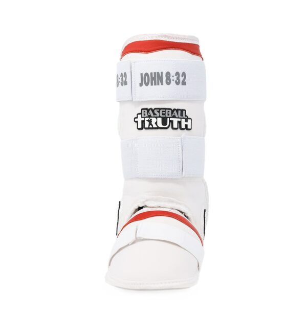 white Baseball Truth Leg Guard