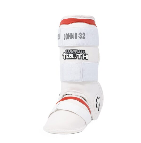 white Baseball Truth Leg Guard